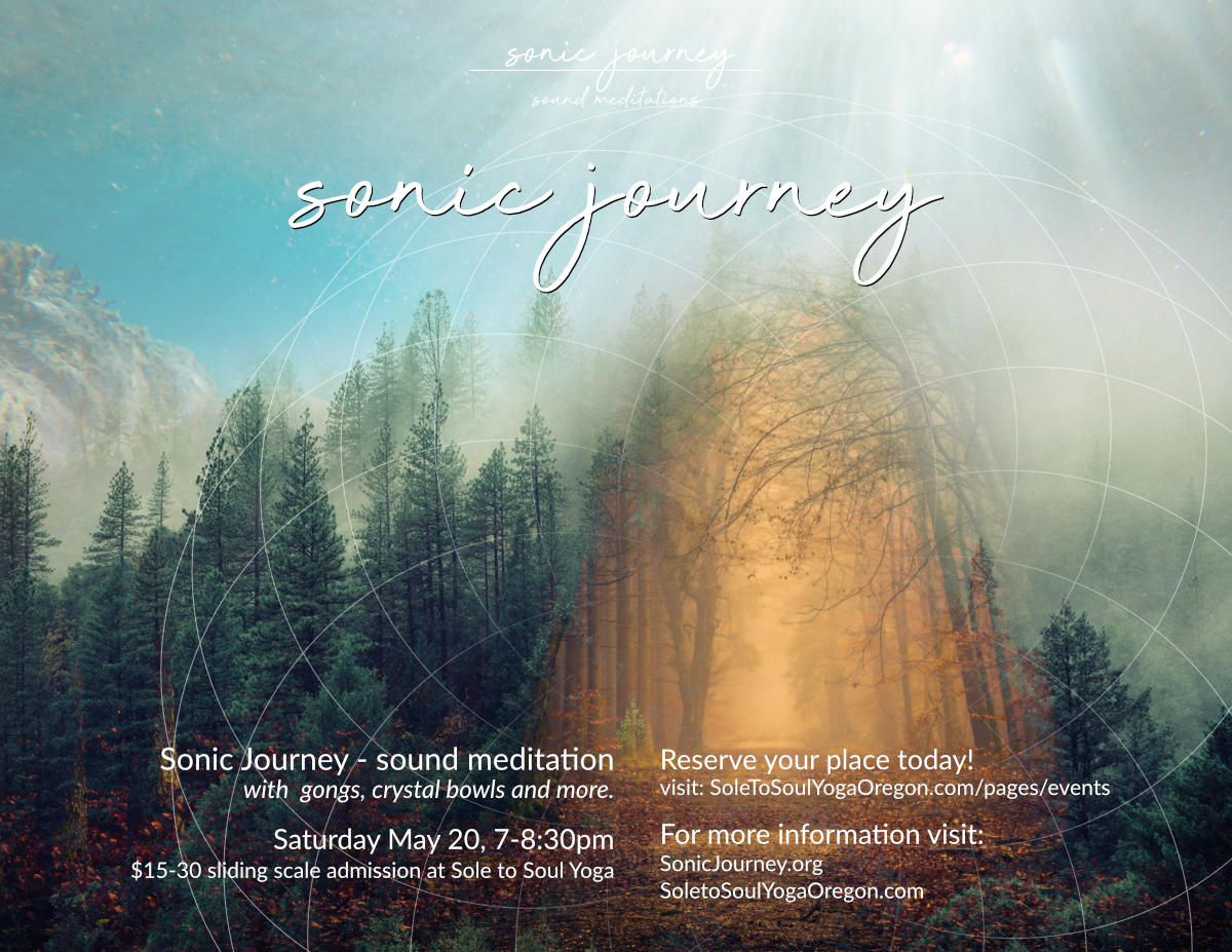 sonic journey at sole to soul yoga may 20 2023