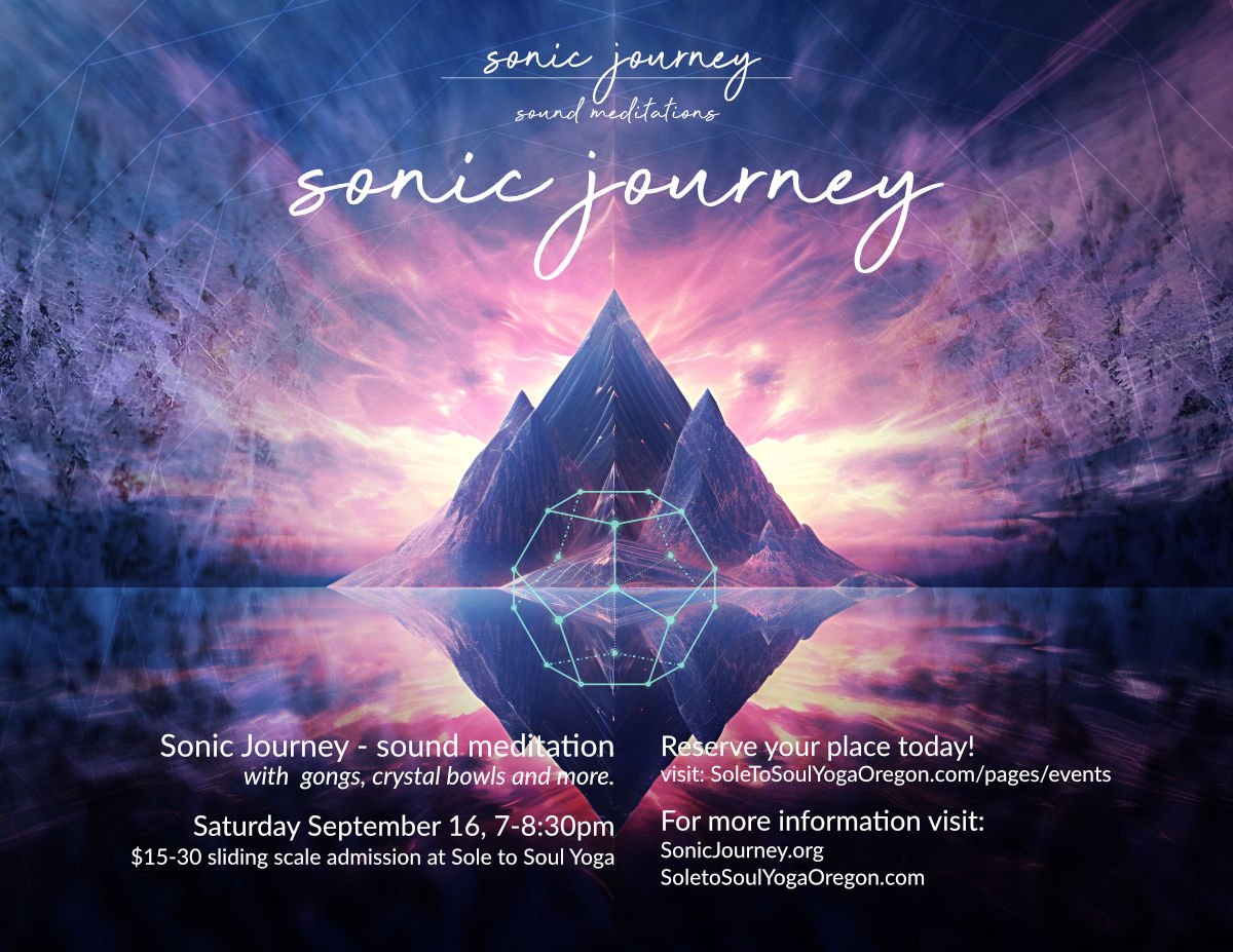 sonic journey at sole to soul yoga