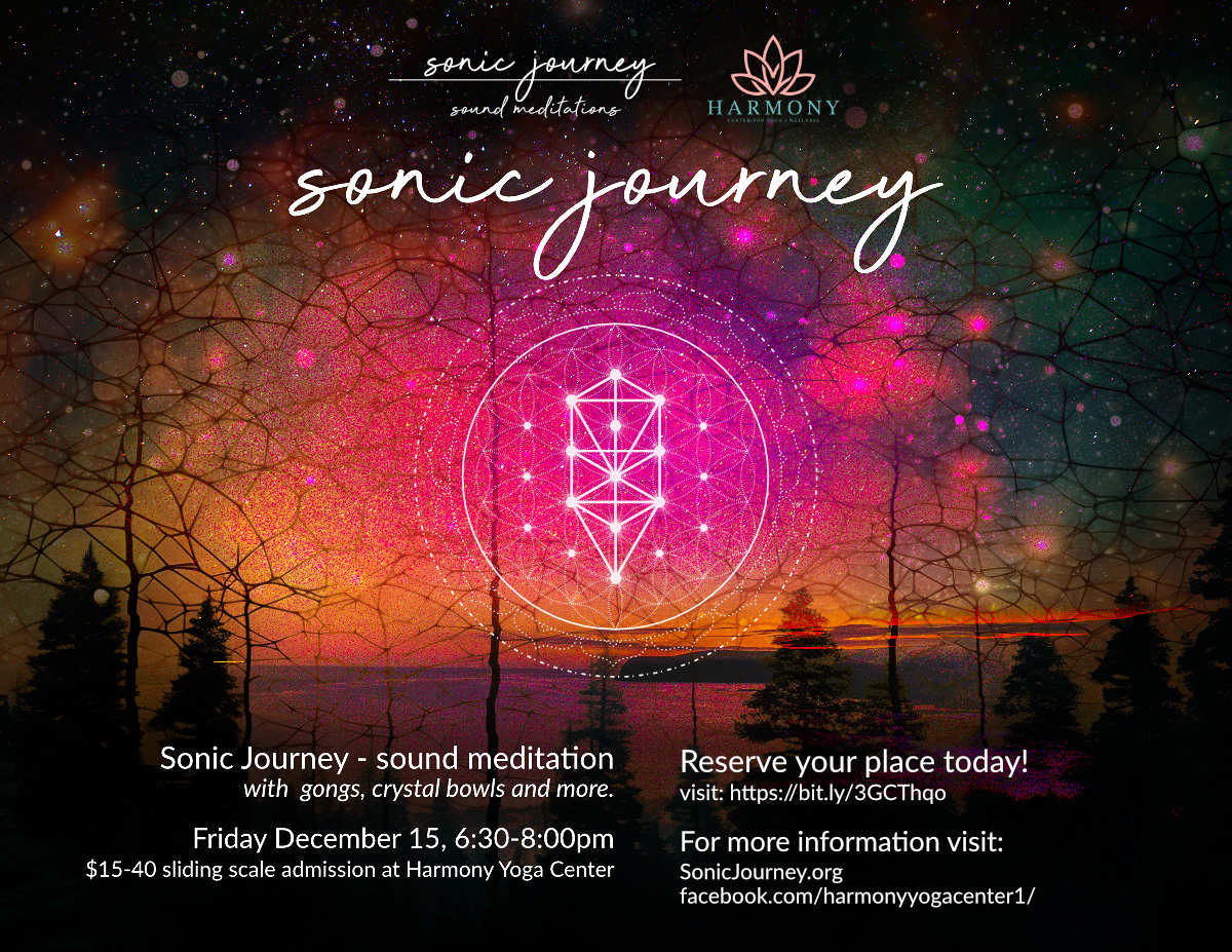 Harmony Yoga Center Sonic Journey 12_15_23