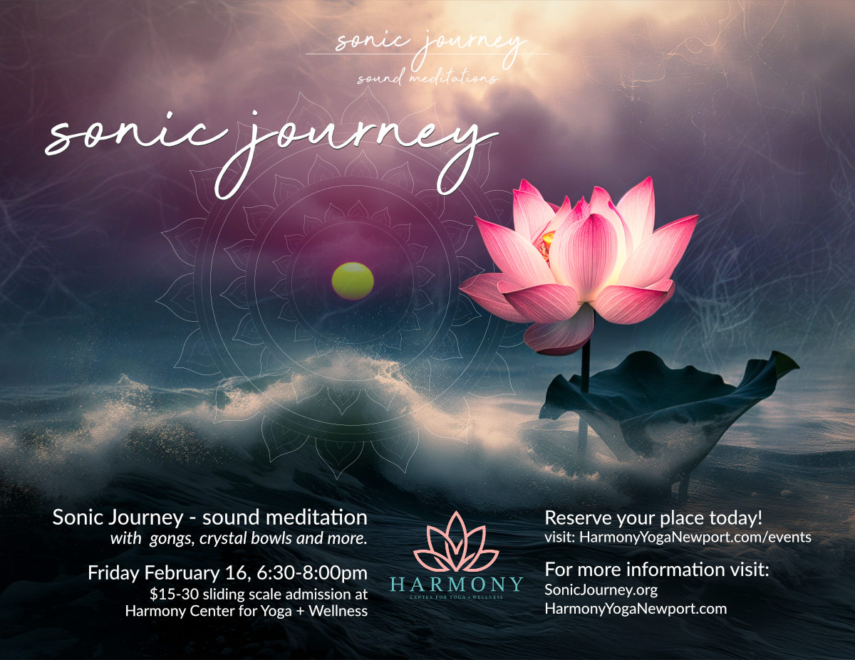 Harmony Yoga Center Sonic Journey in April 112523
