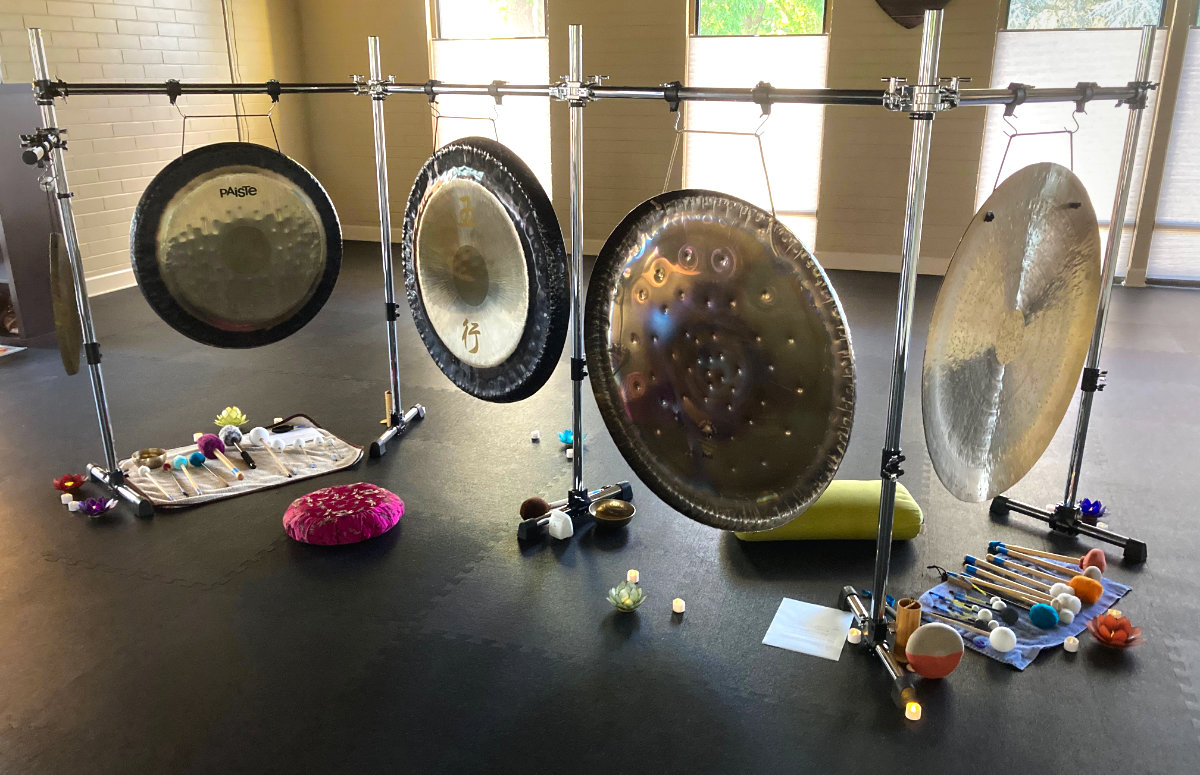 Sonic Journey with Gongs Array