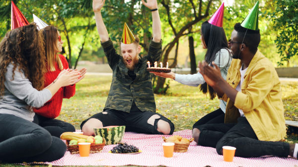 wellness birthday with friends